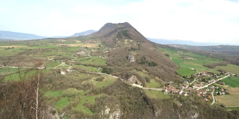 Le Vuache depuis le mont de Musieges photo Dominique ERNST