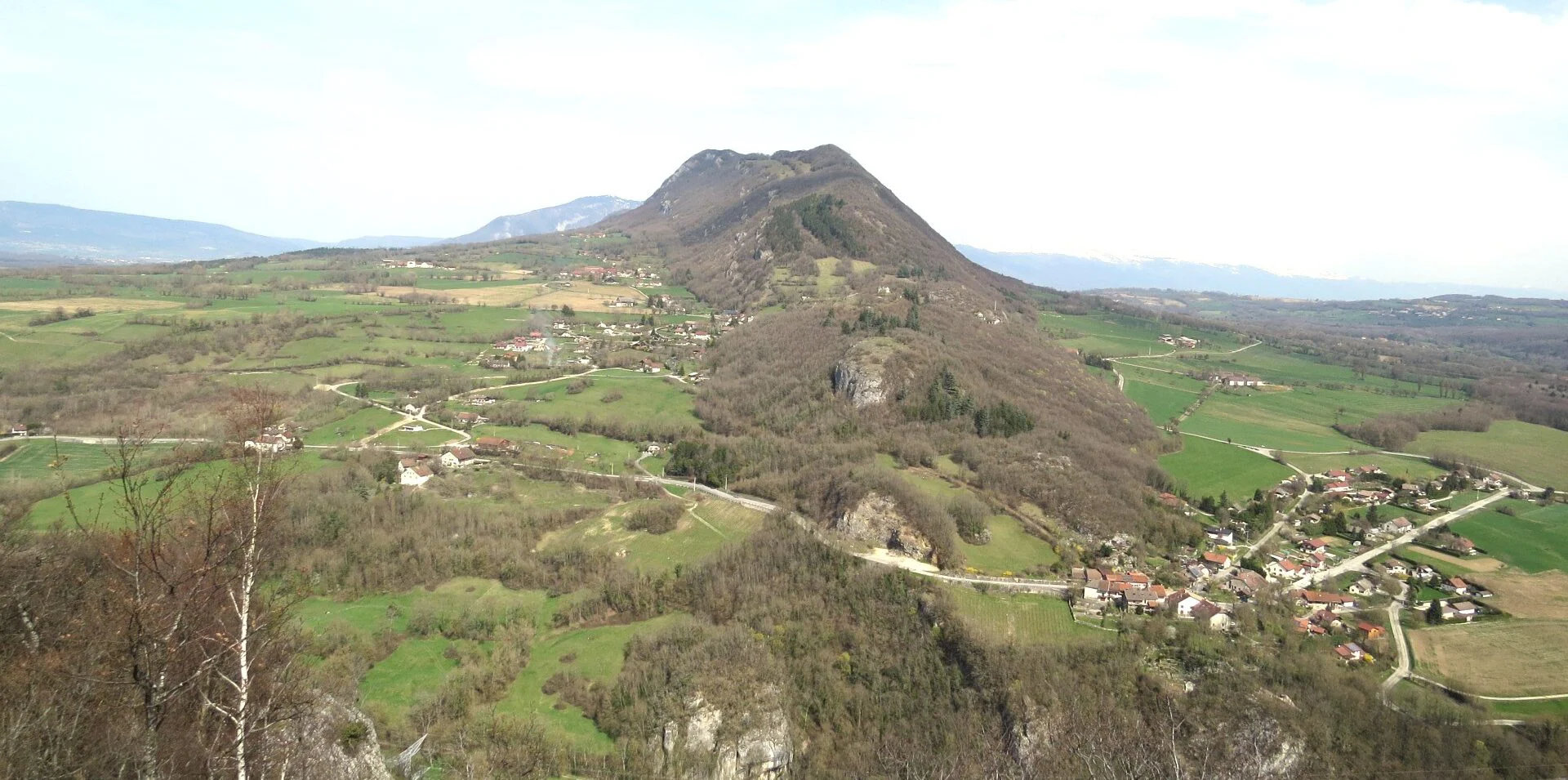 Le Vuache depuis le mont de Musieges photo Dominique ERNST