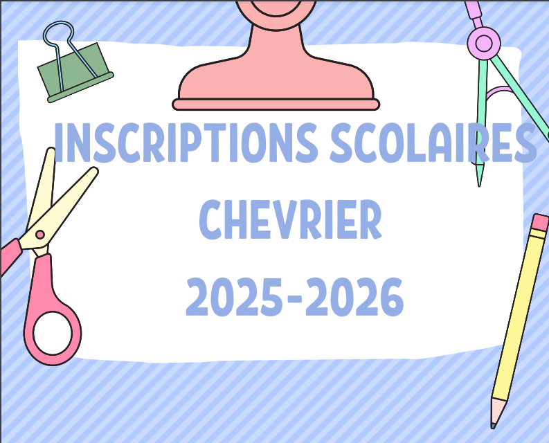 INSCRIPTIONS SCOLAIRES